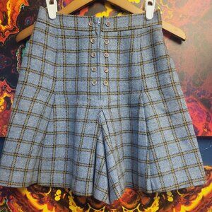 VINTAGE ~ Tami Originals ~ No Size - 24” Waist ~ Plaid Skort ~ NWOT